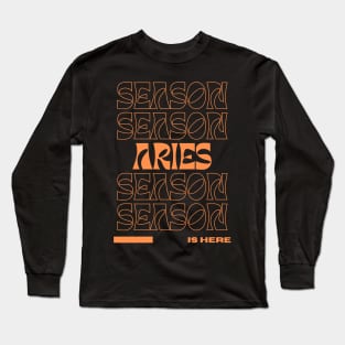 Aries Season Long Sleeve T-Shirt